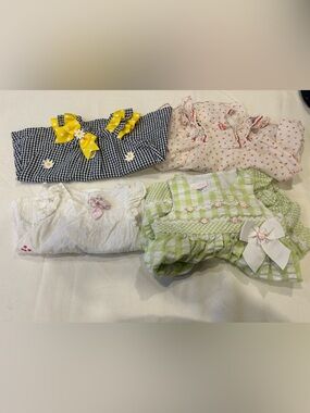 4 baby girl fancy dresses bundle